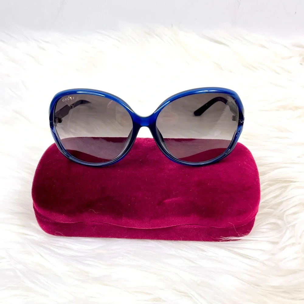 💯 Authentic Gucci GG0076SK Oversized Sunglasses - Picture 2 of 10